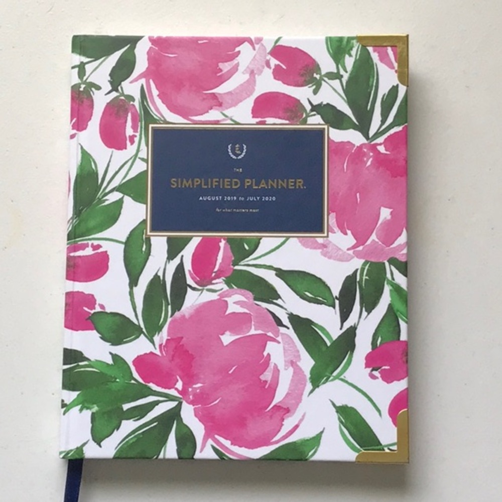 Simplified Weekly Planner Academic 2019 - 2020